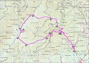 Mapa de la ruta